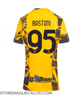 Inter Milan Alessandro Bastoni #95 Maglia Gara Terza Repliche 2024-25 Donna